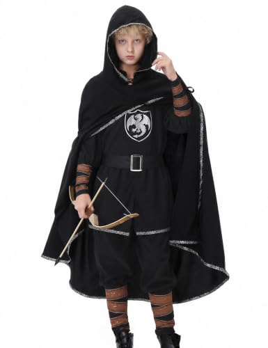 Image of Boys Medieval Renaissance Costumes Kids Pirate Viking Outfit for Halloween