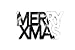 Produktbild Acryltypo® 3D Wandtattoo - Merry Xmas - Wohnzimmer Wandspruch Acryl spiegelnd, Größe S Wandsticker Wandbild selbstklebend Wanddekoration Wandaufkleber Wanddeko