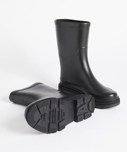 Aigle Damen Mid RainRain Boot, 9000 Black, 39 EU