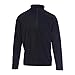 Price comparison product image Blackrock 1/4 Zip Black Micro Fleece Mid Layer Lightweight Thermal Pullover Jumper Sweater, Warm Top with Brushed Finish for Comfort, Ideal for Walking, Trekking, Hiking, Camping, Midlayer - Small