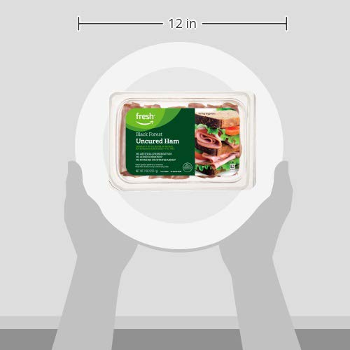 Fresh ASD197 Amazon Fresh Brand, Sliced Black Forest Uncured Ham thumb #3