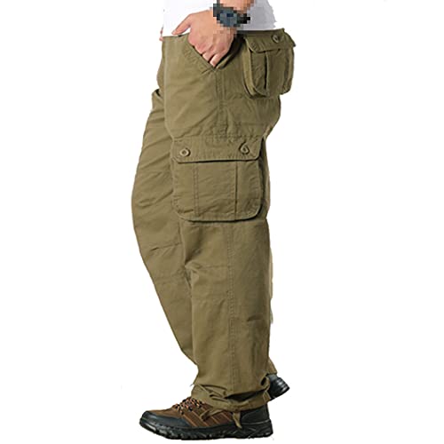 Pantalon cargo homme militaire robuste multi-poches et ultra confortable