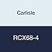 Carlisle RCX68-4 Rubber Gold Ribbon Cog-Band Banded Belts, 4 Bands, 7/8" Width, 79.3" Length