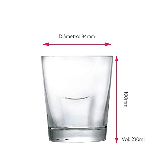 Copos de Vidro para Caipirinha ou Drink Decorado com Frases 4 Pcs 230ml - Ruvolo
