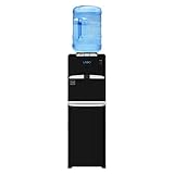 Lago Top Load Hot, Cold & Room Mini Black Water Cooler Dispenser