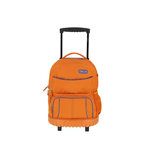 TOTTO Mochila Escolar con Ruedas: Yeil