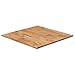 Produktbild vidaXL Tischplatte Quadratisch Massivholzplatte Eichenplatte Holzplatte Platte Ersatztischplatte Hellbraun 40x40x1,5cm Behandelte Eiche