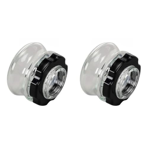 GULUANT 2 Pack Replacement 990044000 60 Cup Coffee Urn Glass Top for Hamilton Beach D50065 D50065C (A-B)