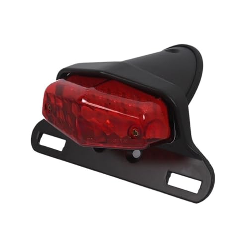 Feu arriere LED de rechange style Lucas et support plaque pour Norton et Custom