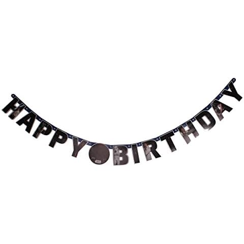 amscan Star Wars Personalised Birthday Banner Cover