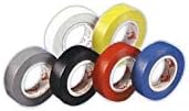 Scapa 6022-Grey-19X25 PVC Electrical Tape, 2500 cm Length, 1.9 cm Width, Grey, Pack of 120