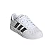 adidas Unisex-Kids Streetalk, White/Black/Black, 4