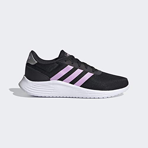 Tênis Adidas Lite Racer 2.0 - Feminino Preto+Rosa+Branco - 36