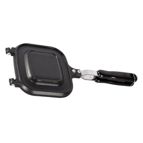 OKUMEYR Sandwichera con Parrilla de Doble Cara Máquina de Desayuno Antiadherente Fácil de Usar