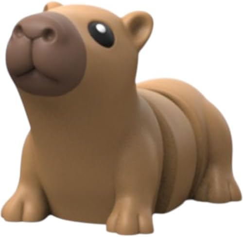 Capybara Collectible Figurine - Detailed Animal Desk Decor for Unique Shelf Display or Gift - 3D Printed in Canada image 5