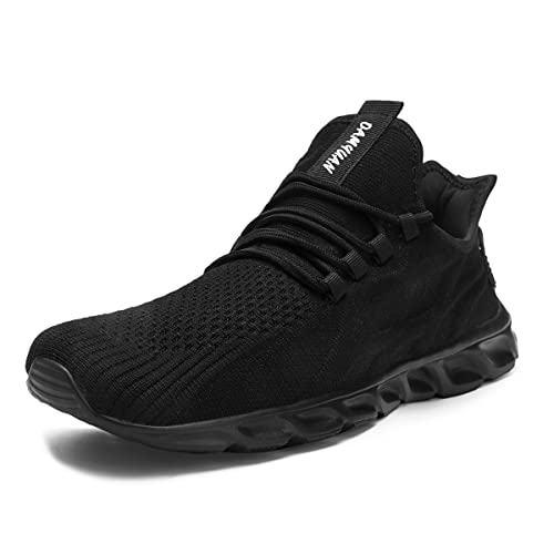 Image of Mens Walking Shoes Tennis Sneakers Running Workout Jogging Rubber Athletic Sole Ultra Light Breathable Comfortable Non Slip Fashion