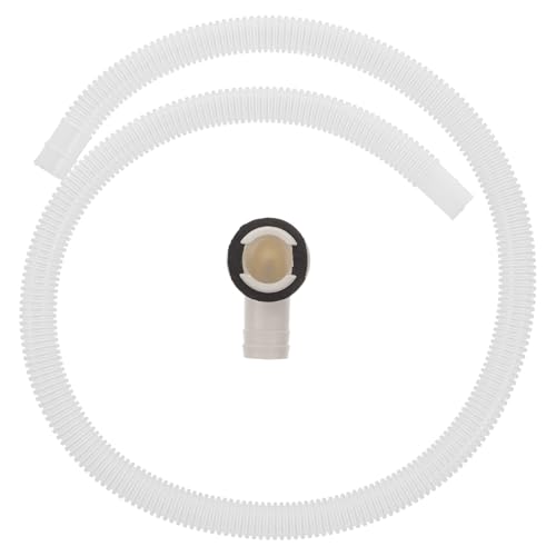 MERRYHAPY Manguera de Drenaje para Aire Acondicionado con Conector Tubo Flexible Transparente para Unidades de Ventana y Mini-split Compatible y Fácil de Instalar Previene Obstrucciones y