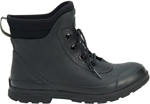 Muck Boot womens Muck Originals Lace Up Rain Boot, Black, 5 US | Image 6