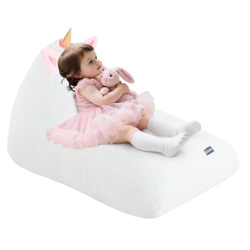 COMAX Unicorn Bean Bag Chairs for Kids Large Kid Beanbag Chair with Filler