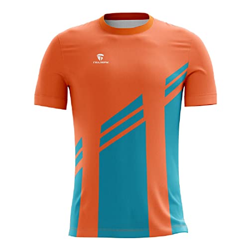 Image of WARRIOR Triumph Men's Cycling T-Shirt Riding Dri-Fit Sublimated Polyester Breathable Biking Gear Light Weight Jersey Cyclist Clothing
