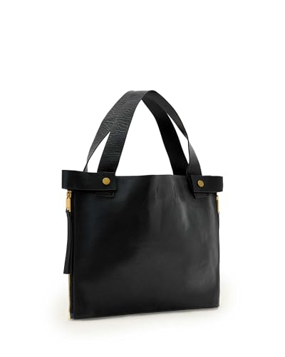 Bolso tote AllSaints Marlo E/W negro, talla única miniatura 2