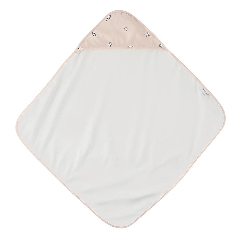 Image of Stephan Baby Towels - Quick Dry Microfiber Infant or Toddler Beach Towel with Hood, 30-Inch Square, Pink - Blossom
