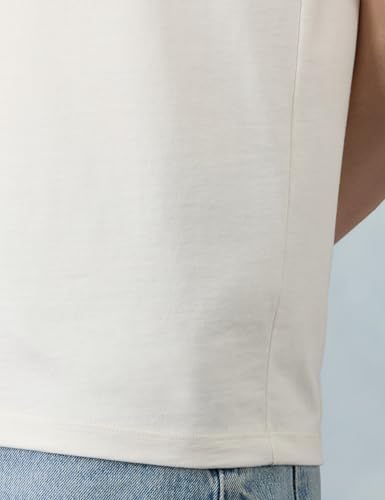 Image of Amazon Brand - Symbol Men Ragon Oversized Fit T-Shirt | Half Sleeves | Printed | Available in Plus Size