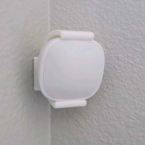Corner Mount Bracket for Ecobee Smart Sensors - White 3-Piece Set Compatible with ecobee Sensor ESWS-01 Model