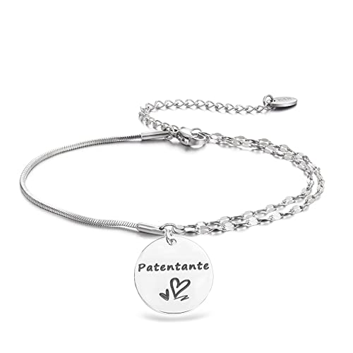 Bracelet marraine Melix Home en acier : le bijou idéal sans risque d'allergie