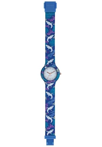 Hip Hop HWU0880 - Armbanduhr Unisex, Silikonarmband Farbe Blau