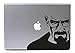 Hellweg Druckerei Decalcomania in Deiner Colore Preferito MacBook Air PRO 13" Walter per Breaking Male Tifosi 22x18 Cm Laptop Sticker Adesivo Skin - Nero Lucido