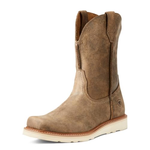 Ariat Men’s Mid-Calf Leather Country Work Boot Western, Foothill Brown,...