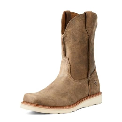 Ariat Mens Rambler Recon Western Boot Brown Bomber 9.5