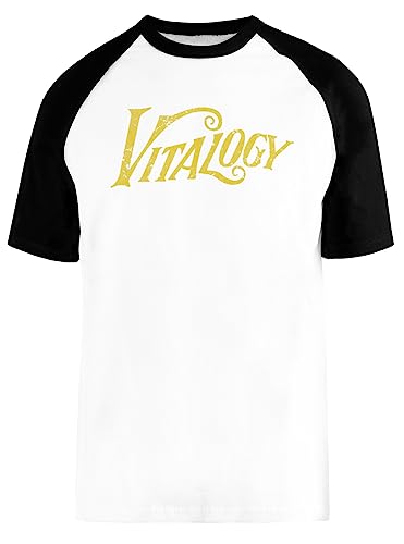 T-shirt baseball Jam Vitalogy blanc pour vos sorties décontractées