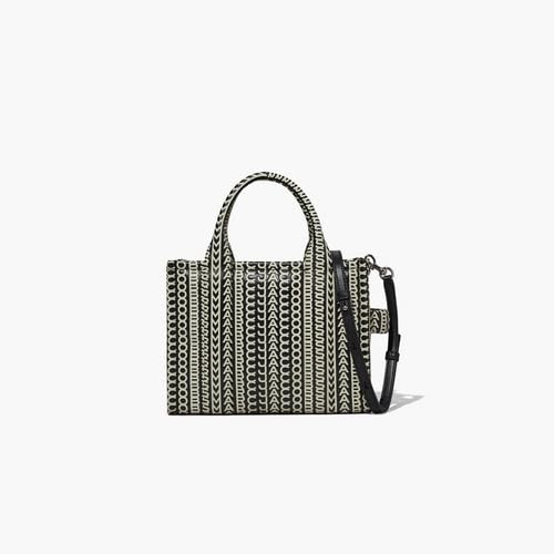 Marc Jacobs Women's The Small Tote, One Size (Black/White)