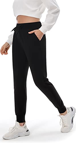 FULLSOFT Fleece Lined Sweatpants for Women-Thermal Athletic Joggers with Pockets Yoga Pants for Running Winter3