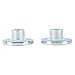 A Pair of Rear Axle Wheel Hub, 23T 3 Stud Rear Axle Wheel Hub with Screws Left Right Fit For 5inch Tyres Quad Motorcycle ATV Go Kart