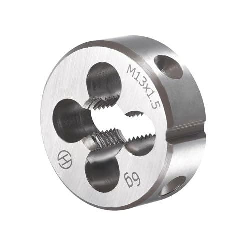 TOP-VIGOR M13 x 1.5mm Metric Tap and Die Set, Machine Thread Screw Tap with Round Threading Die - Image 4