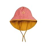 finkid regenhose keksi Baumwolle, Polyamid Finkid Ranta Sport Gelb-Pink, Kinder Cap und Hüte, Größe 54 - Farbe Rose - Harvest Gold