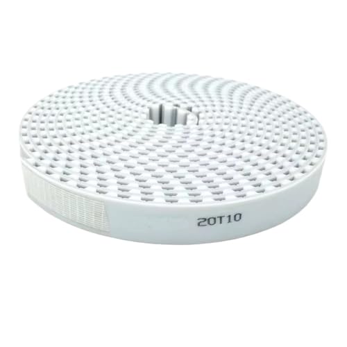 Courroie T10 distribution ouverte blanche 15mm en polyuréthane de 5m