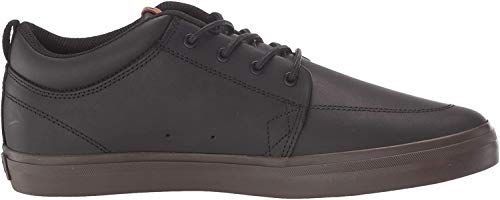 Image of Globe mens Gs Chukka Skate Shoe, Black Leather /Chocolate, 10.5 US