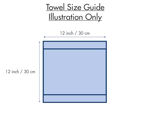 Image of Bumble Dish Cloths (8 Pack) | 12 inch x 12 inch | 100% Cotton Kitchen Towels | 405 GSM | Soft, Highly Absorbent & Durable Dish Towels for Kitchen | Green