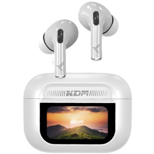 KDM – W1 Smart Pods Truly Wireless in Ear Earbuds with 50hrs Play...
