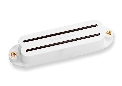 Micro Seymour Duncan SHR-1N-W Hot Rails Strat blanc pour guitare électrique
