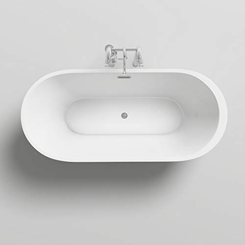 BagnoItalia nowoczesna biała wanna wolnostojąca łazienka centrum 170 x 80 cm