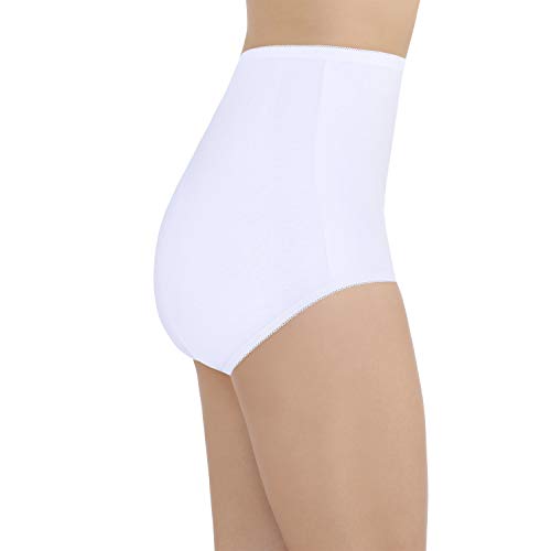 Image of Vanity Fair Women's High Waisted Underwear, Full Coverage Ladies Panties, Perfectly Yours Briefs
