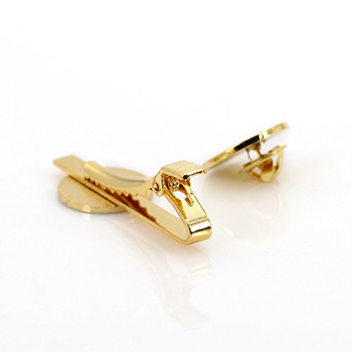 Jw.org Metal -Blue And Gold Color - Necktie Bar Clip And Lapel Pin Gift Set #TOP5