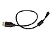 Monoprice 107555 High Speed HDMI Cable with HDMI Micro Connector, 4K @ 24Hz, 10.2Gbps, 34AWG, 18in, Black