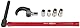 KS Tools 123.0040 Standhahn-Mutternschlüssel-Satz, 6-tlg