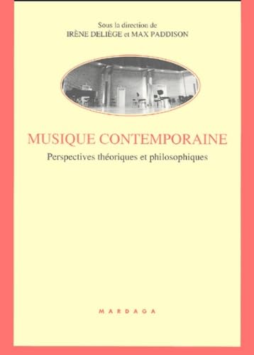 Musique contemporaine : perspectives théoriques et philosophiques en livre de musicologie